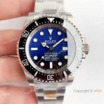 Noob Factory V8 Rolex Deepsea Ref.126660 D-Blue Swiss 3235 Watch